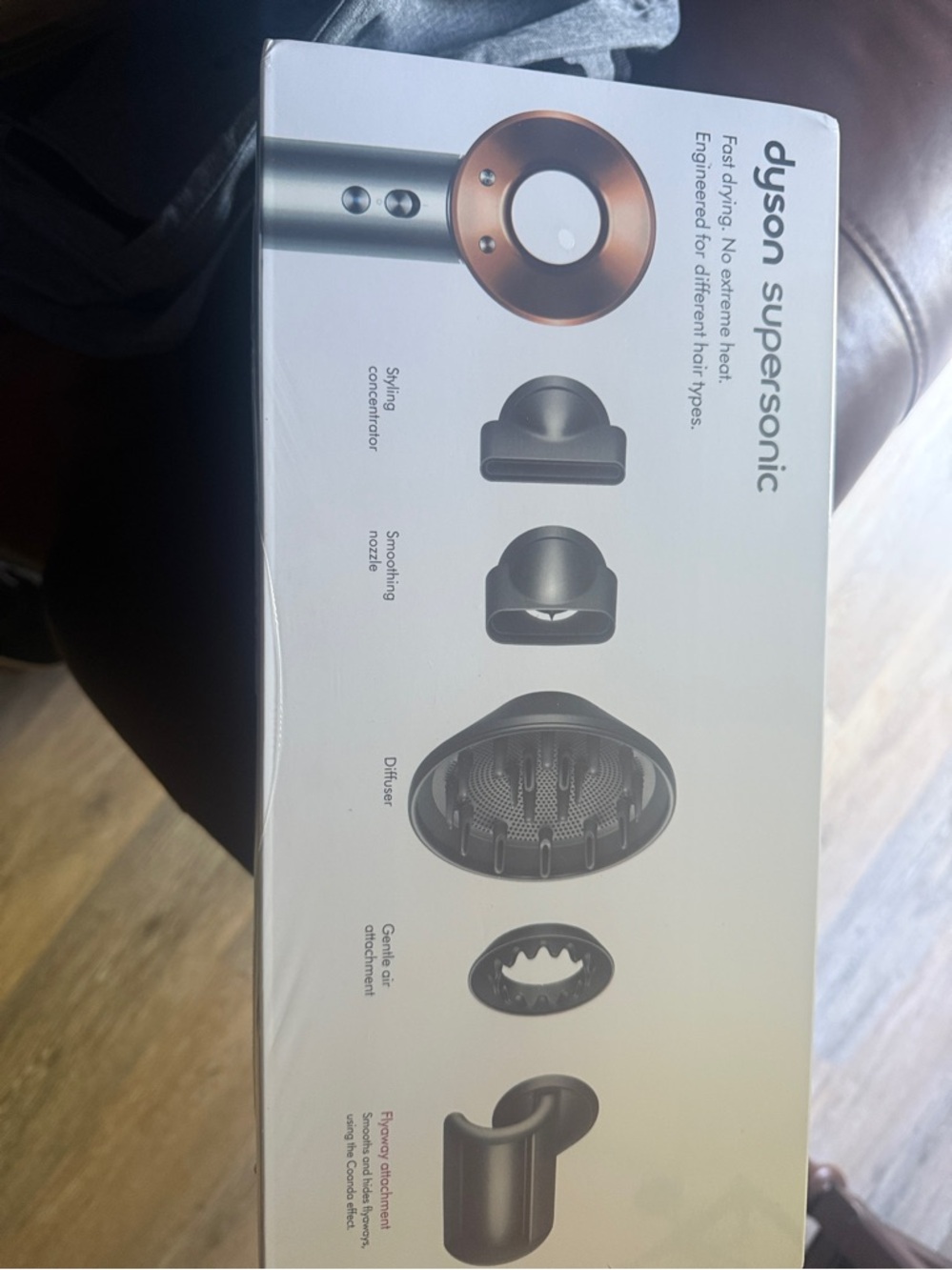 Dyson Supersonic Hair Dryer - Silver with Copper Ring